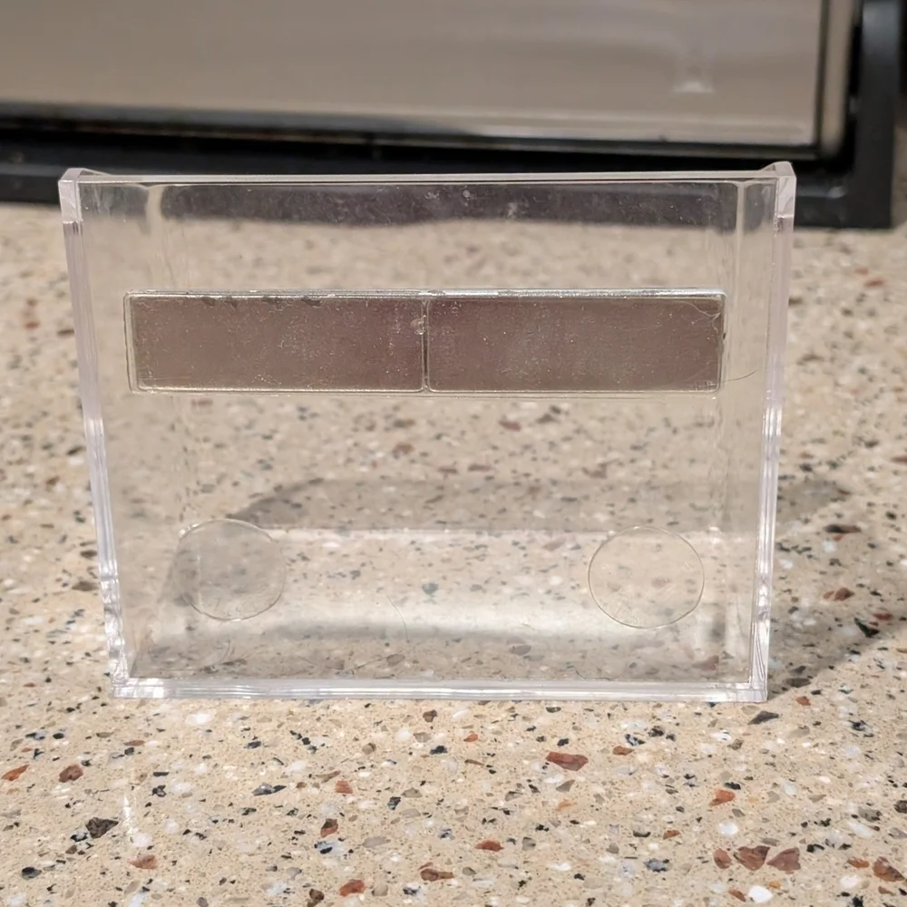 Clear Acrylic Box with Magnetic Backing (EUC)